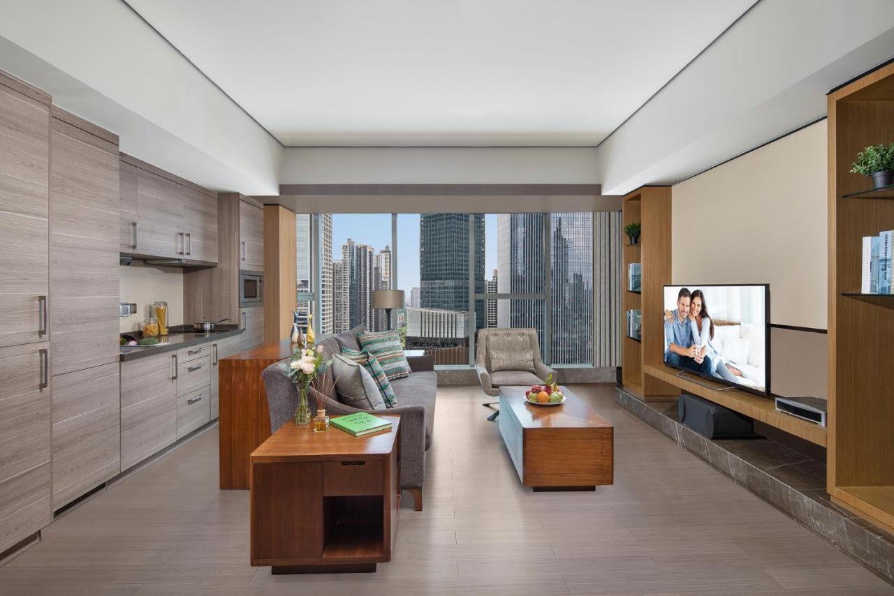 Apartamento Ascott Ifc Cantón Exterior foto