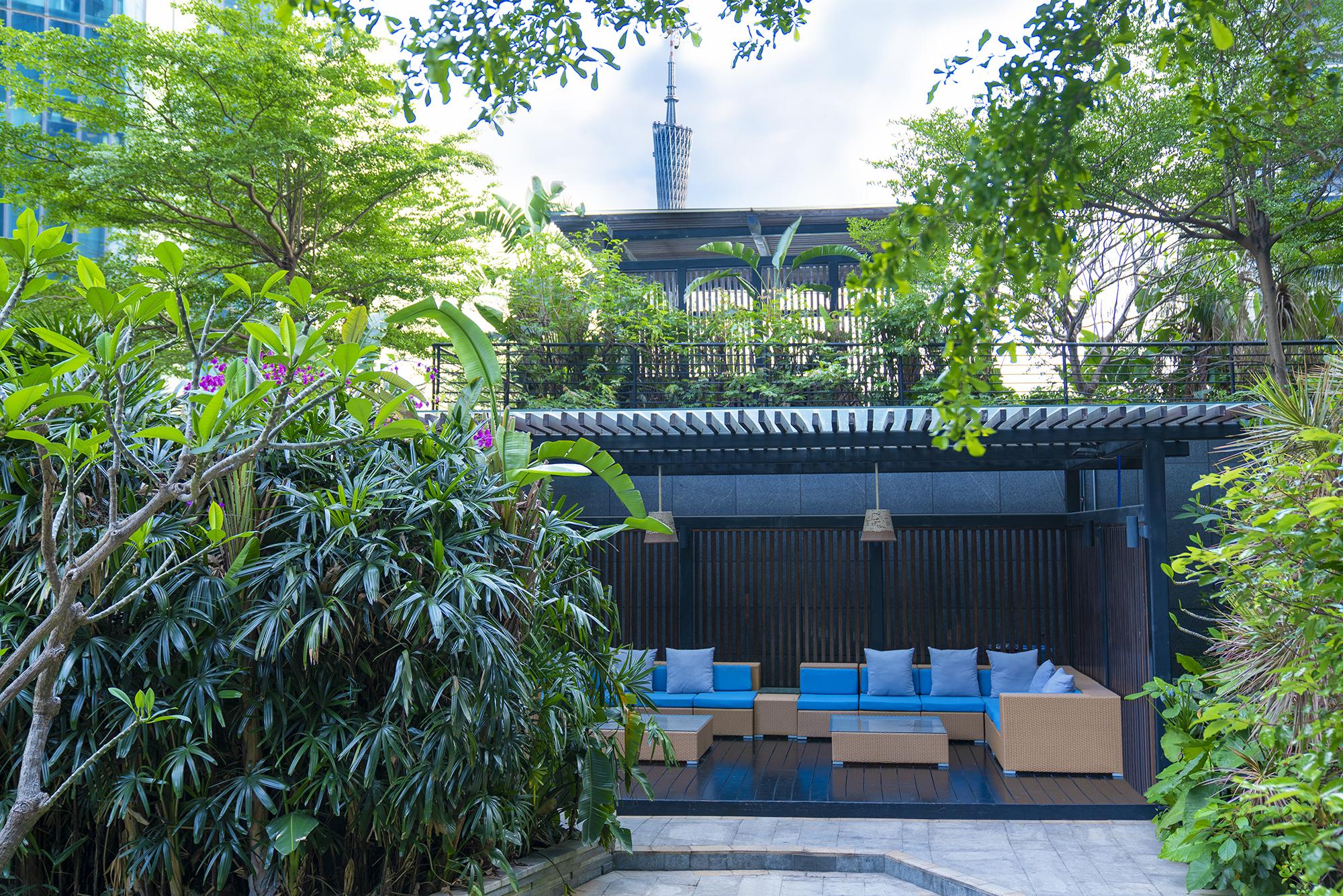Apartamento Ascott Ifc Cantón Exterior foto