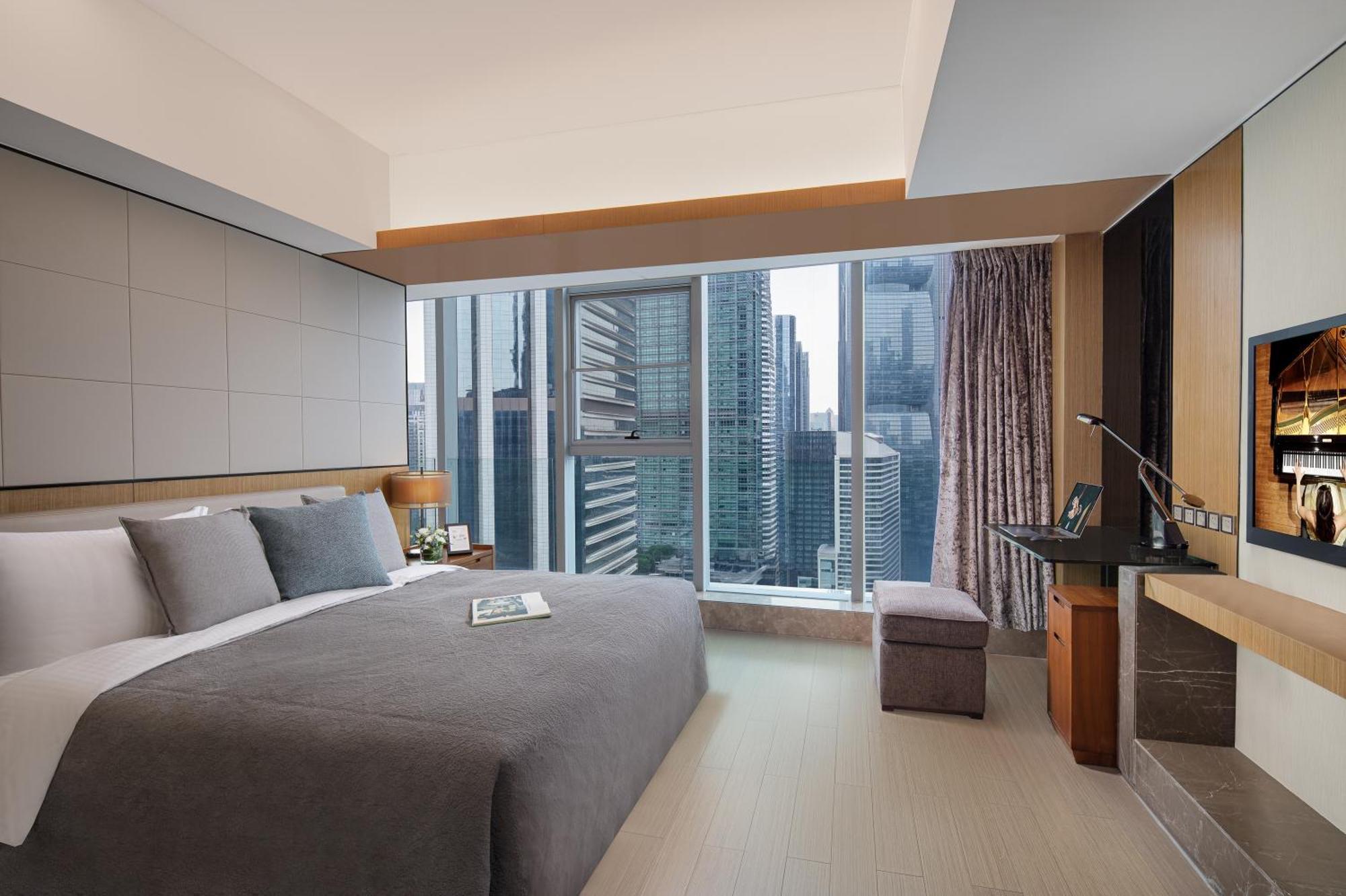 Apartamento Ascott Ifc Cantón Exterior foto