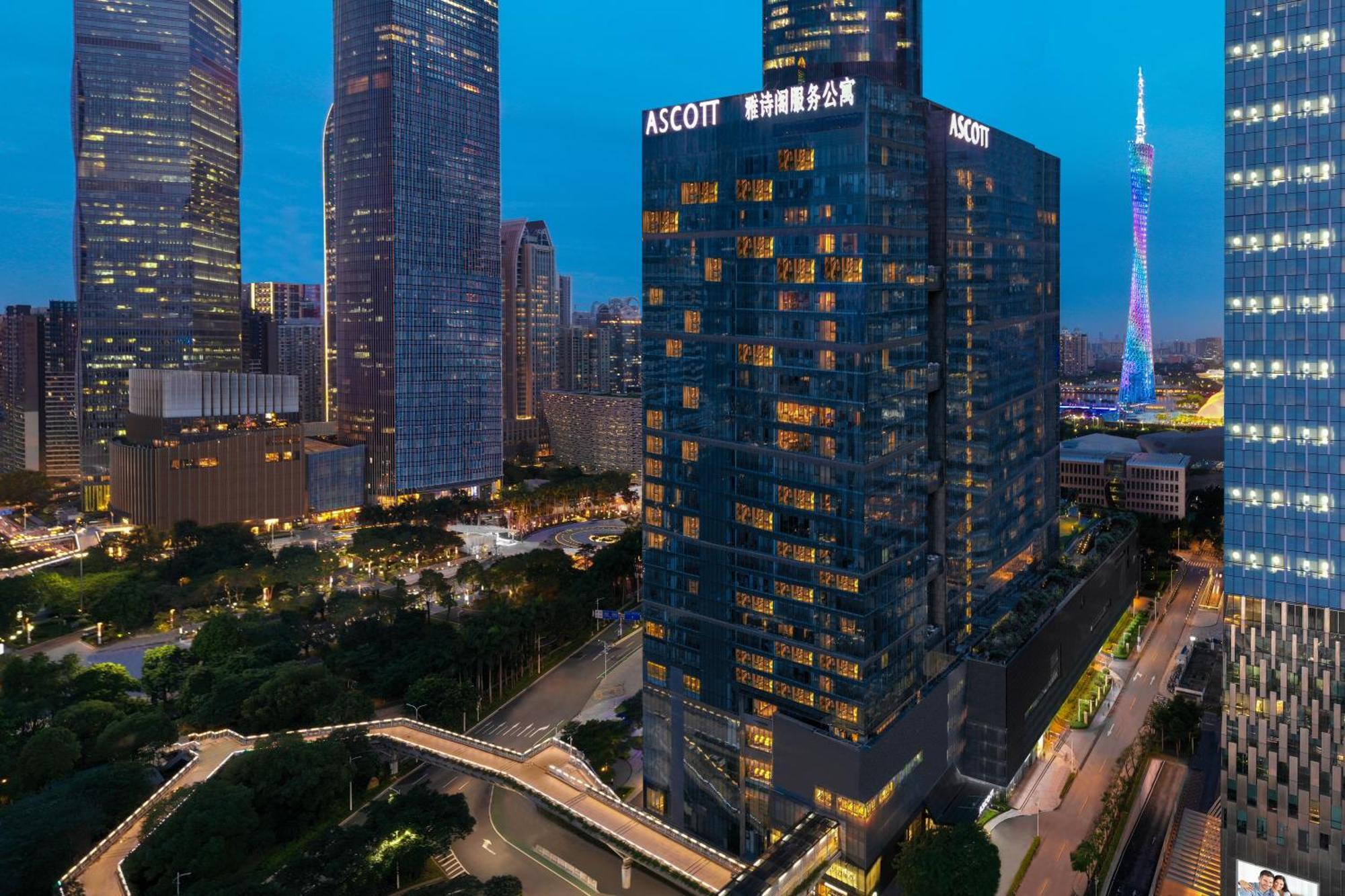 Apartamento Ascott Ifc Cantón Exterior foto